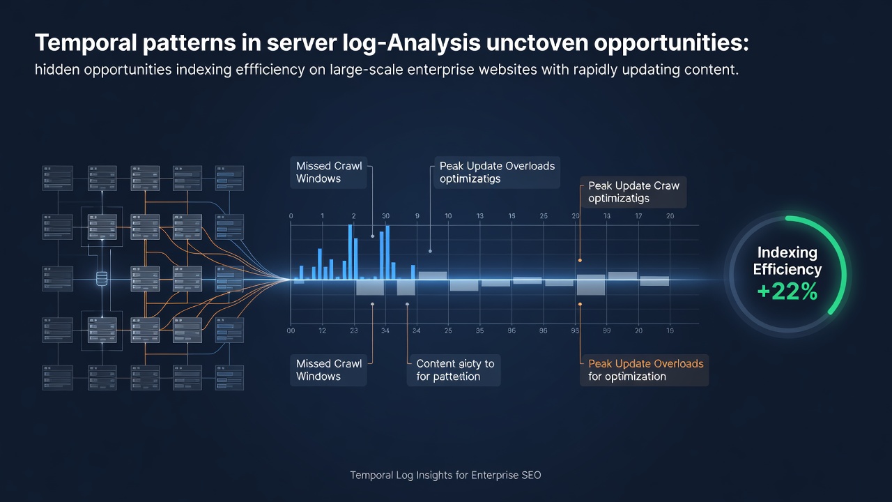 How Temporal Patterns in Server Log Analysis Reveal Overlooked Opportunities for Improving Indexing Efficiency Across Expansive Enterprise Websites with Frequent Content Updates